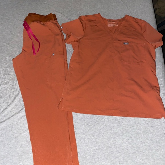 Figs Other Figs Scrub Set In Color Terracotta Poshmark